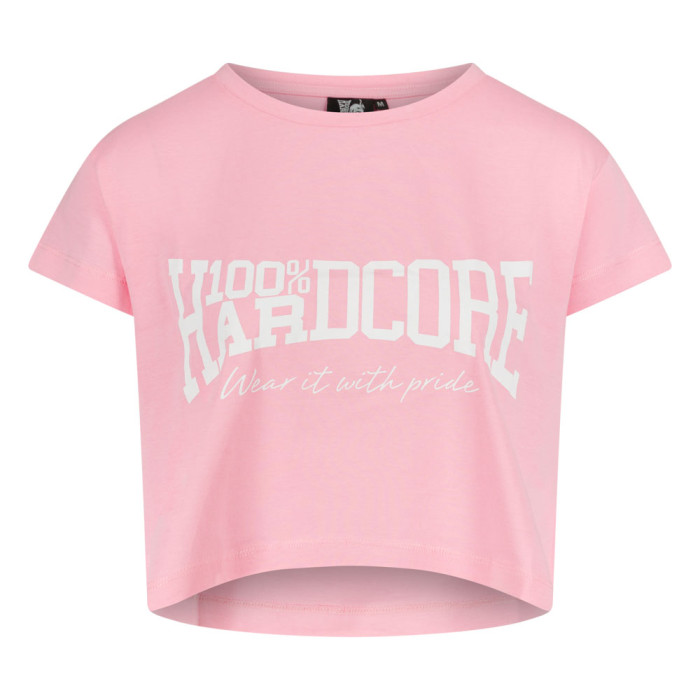 100% Hardcore croptop Essential bébé rose