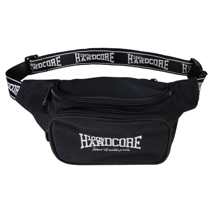 100% HARDCORE sac de taille Essential | noir 