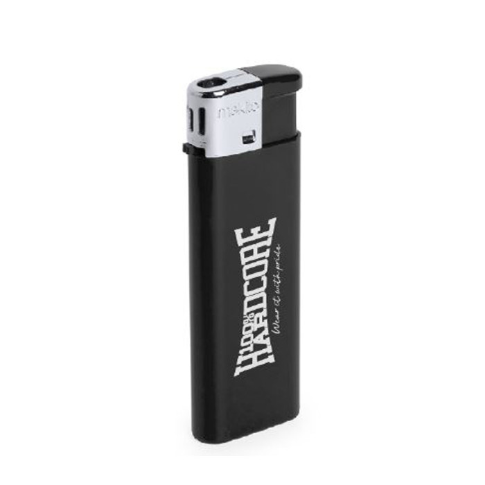 100% Hardcore briquet ESSENTIAL avec logo blanc | noir