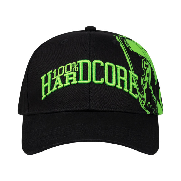 100% Hardcore Casquette United We Stand vert néon