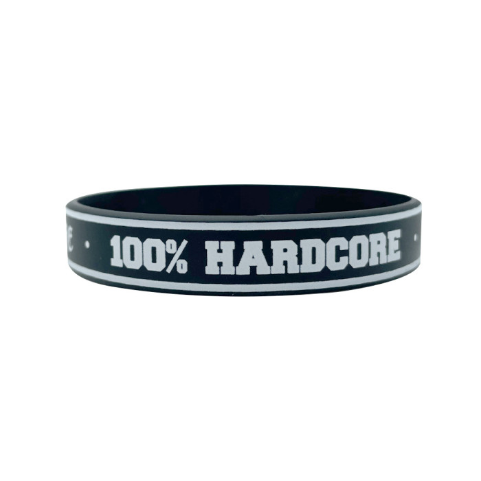 100% Hardcore Bracelet Gabber 4 Life | Noir