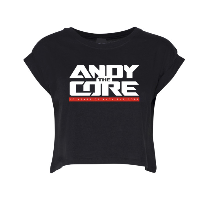 Andy The Core dames croptop 10e anniversaire special