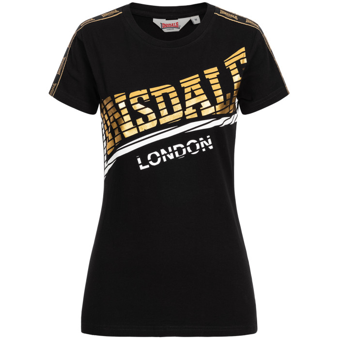 Lonsdale T-shirt Femmes Langrick | noir