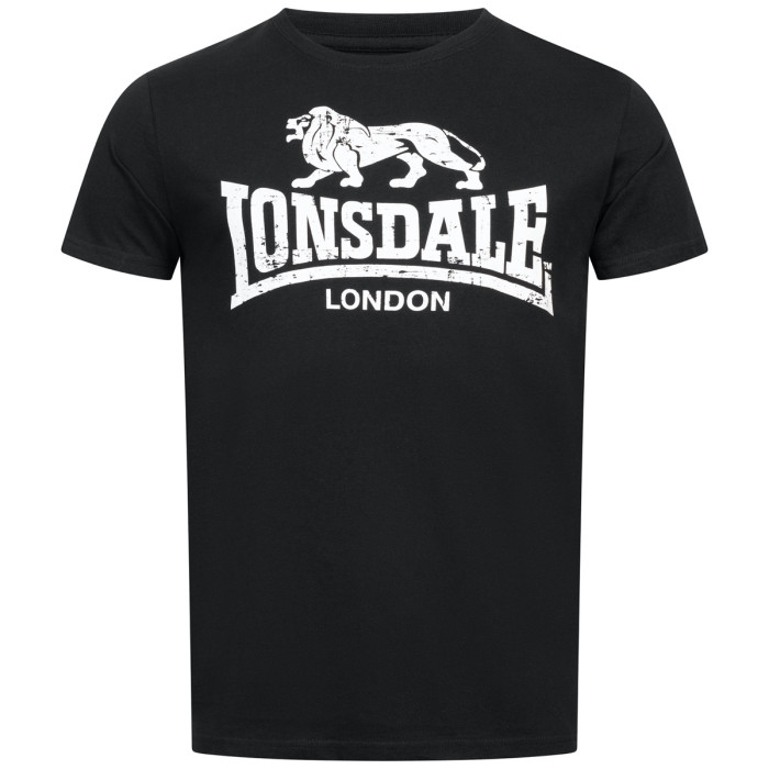 Lonsdale T-shirt Silverhill zwart
