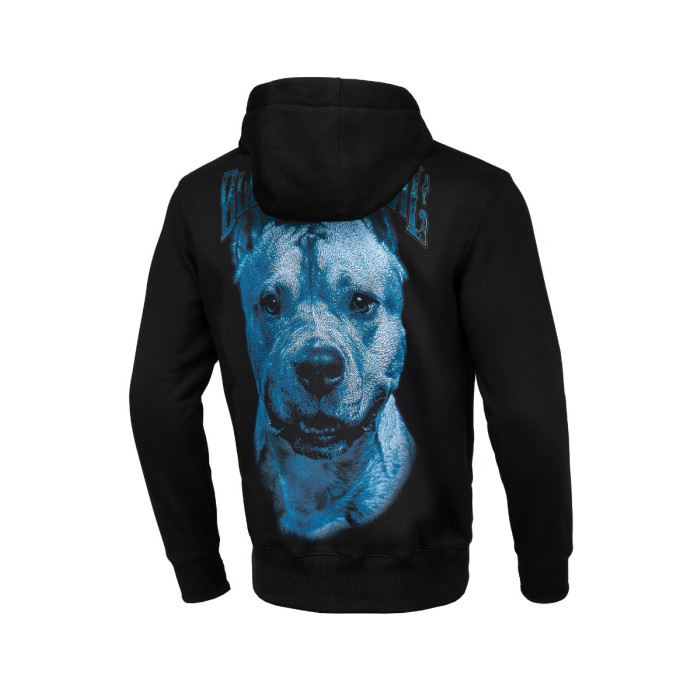 Pit Bull Hoodie I'm blue zwart