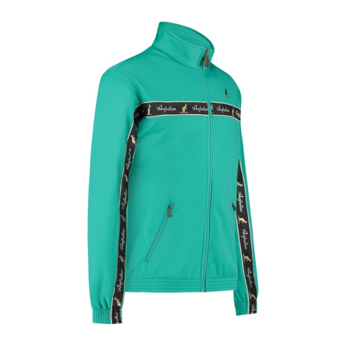 Veste australienne noir 2.0 | turquoise