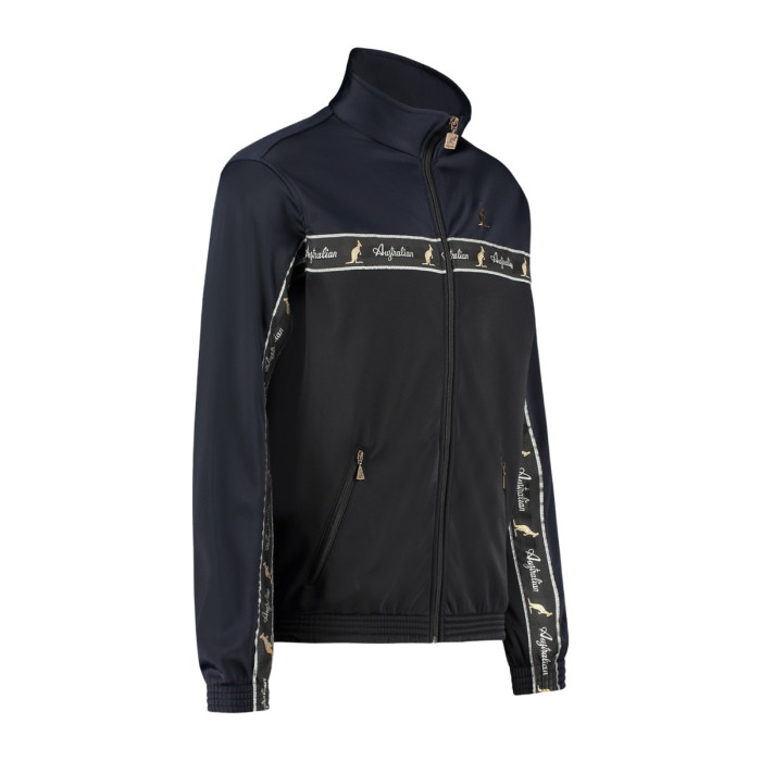 Australian duo jacket black breasted 2.0 | noir - marine