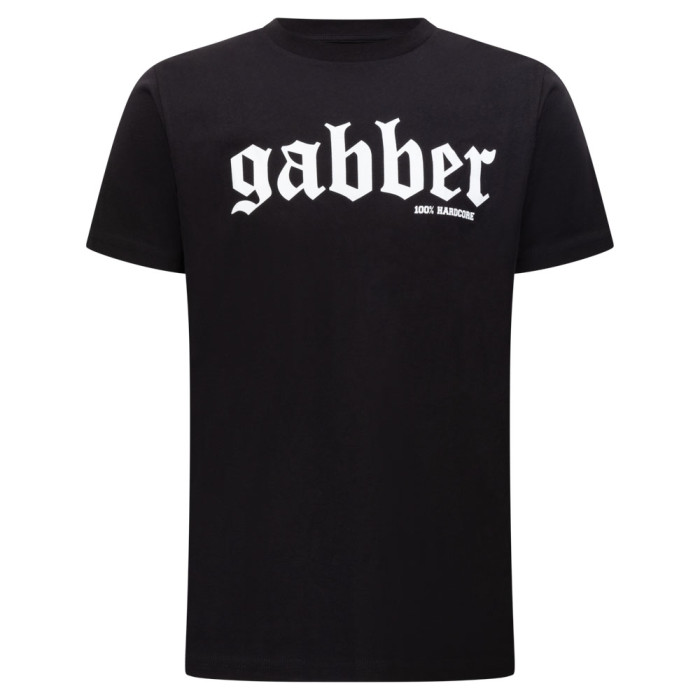 100% Hardcore T-shirt Gabber Essentials | Noir