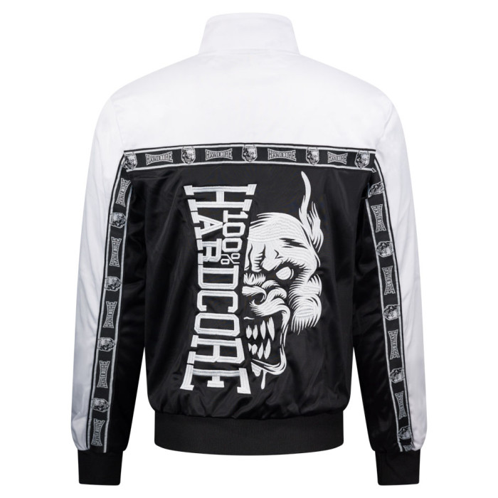 100% Hardcore veste de survêtement Essential | blanc