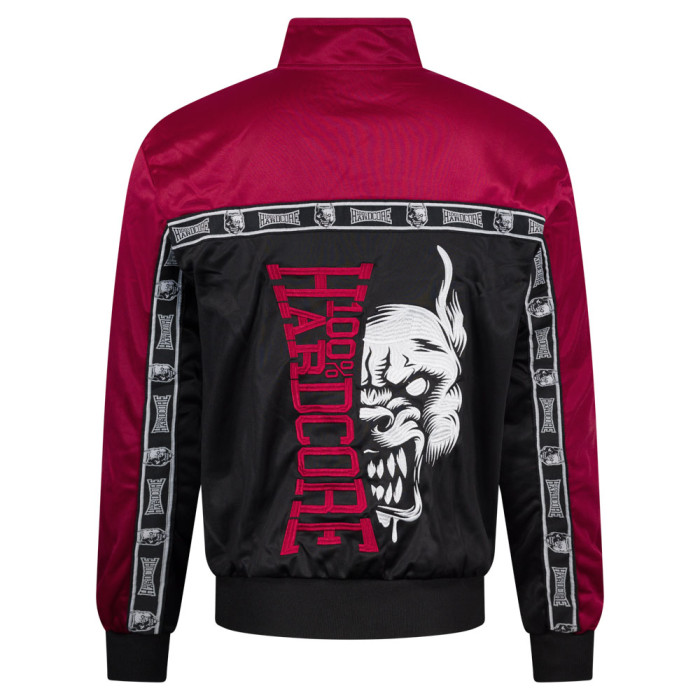 100% Hardcore veste de survêtement Essential | rouge