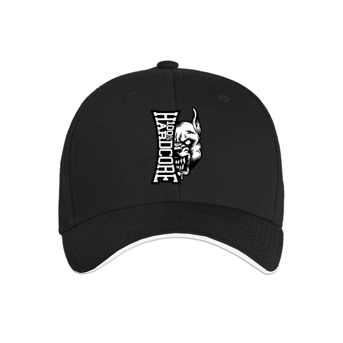 100% Hardcore casquette ESSENTIAL RAGE | Noir