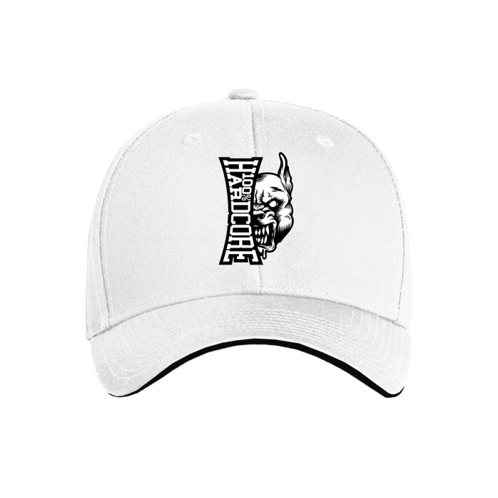 100% Hardcore casquette ESSENTIAL RAGE | Blanc