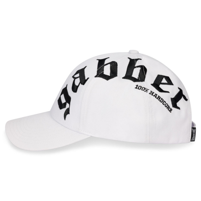 100% Hardcore casquette GABBER | Blanc