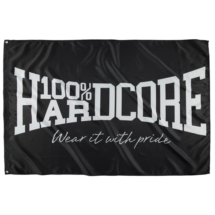 100% Hardcore drapeau WEAR IT WITH PRIDE 
