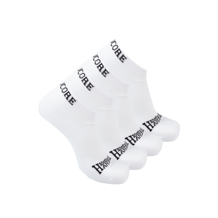 100% Hardcore lot de 2 socquettes | blanc