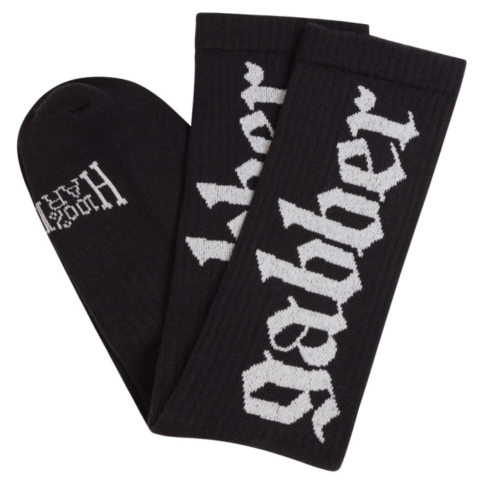 100% Hardcore chaussettes GABBER | Noir et blanc