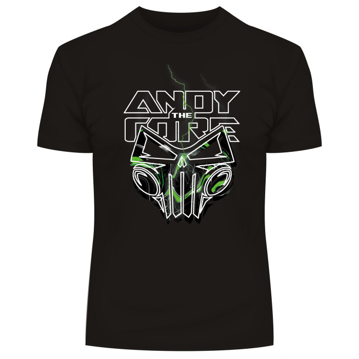 Andy The core T-shirt green skull | Limited edition 