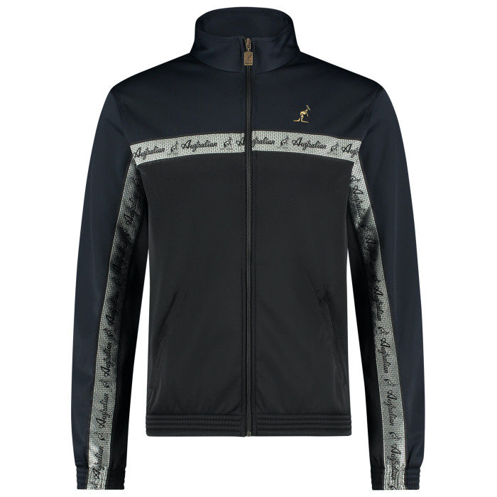 Veste Duo Australienne avec Piping Argenté 3.0 | Noir - Marine