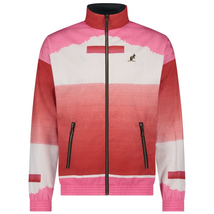 Australian Storia veste recto-verso avec impression complète | Retro sunset - noir