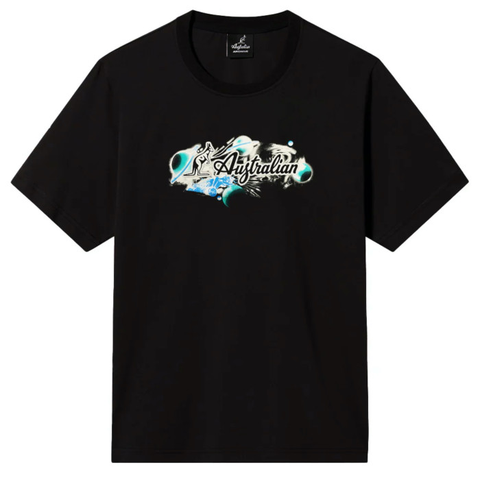 Australian Archive t-shirt Pian | zwart 
