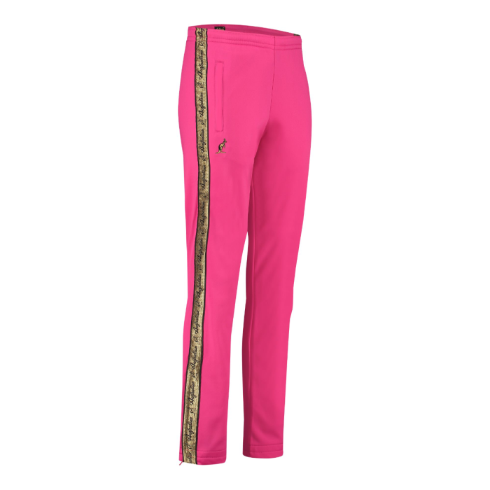 Pantalon Australian avec passepoil doré 3.0 rose 