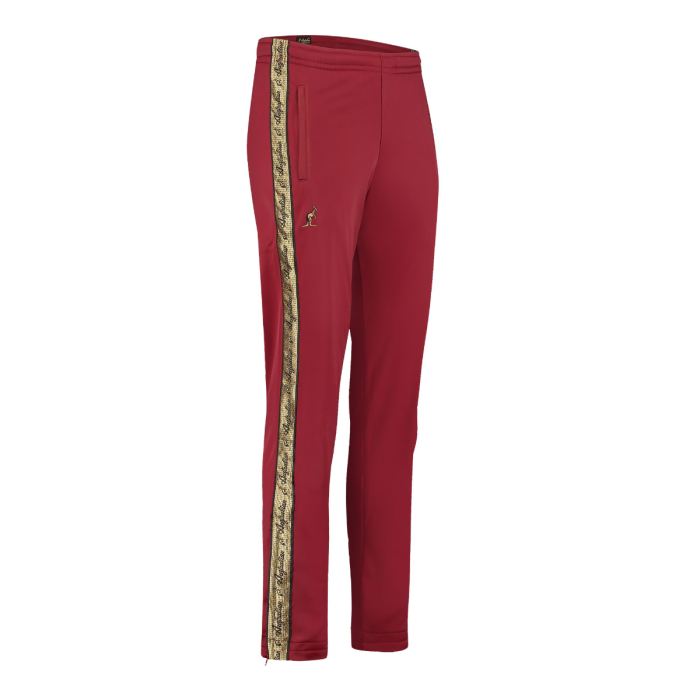 Pantalon Australian avec passepoil doré 3.0 bordeaux 