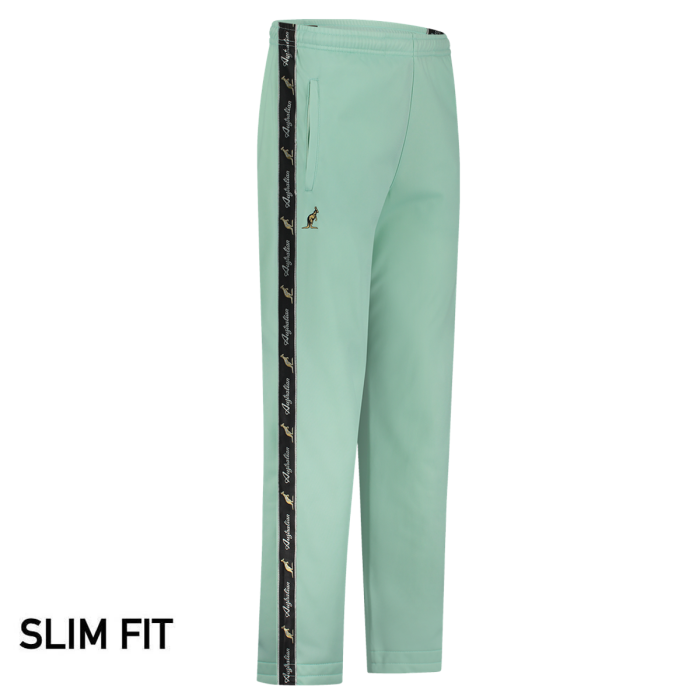 Pantalon Australian slim fit avec passepoil noir 3.0 | gossamer green