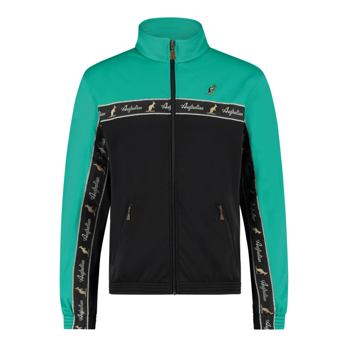 Veste duo australienne 2.0 | noir - turquoise