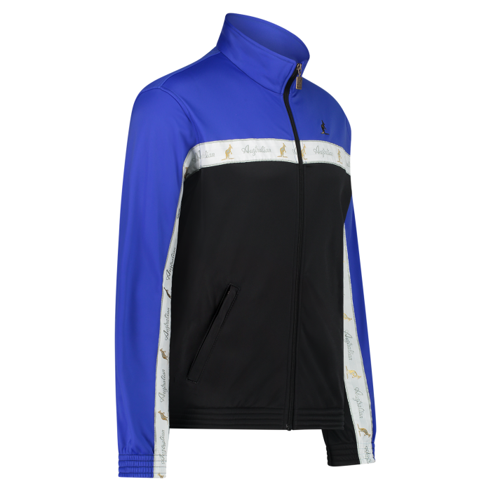 Australian duo jacket white breasted 3.0 | black - ita blue