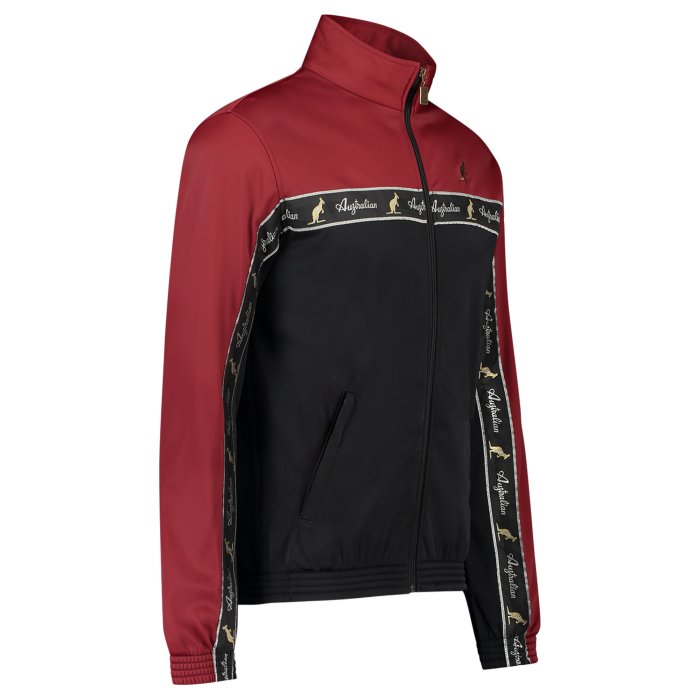 Australian duo jacket black breasted 3.0 | noir - bordeaux