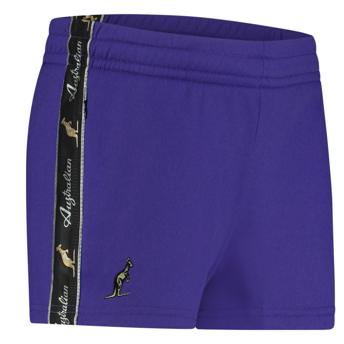 Pantalon de sport australien pour femmes avec passepoil noir 2.0 | bleu pervenche