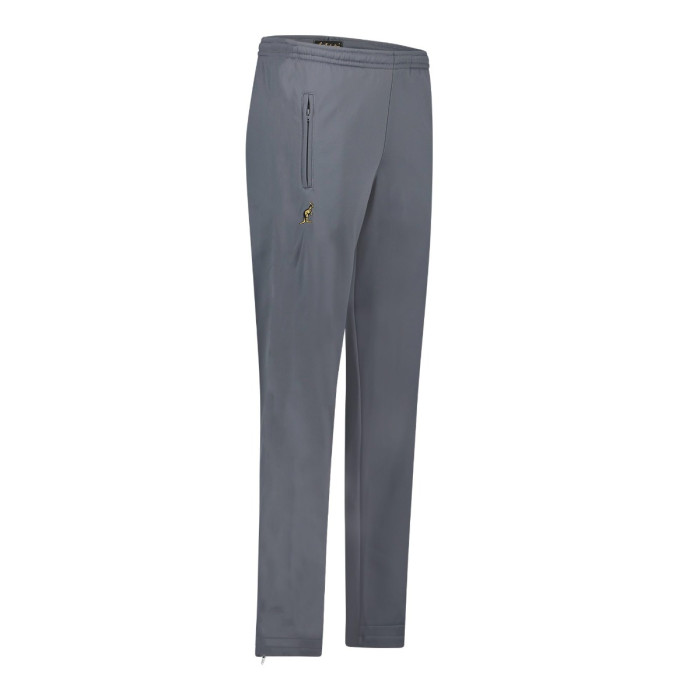 Pantalon australien uni avec 2 fermetures éclair | gris