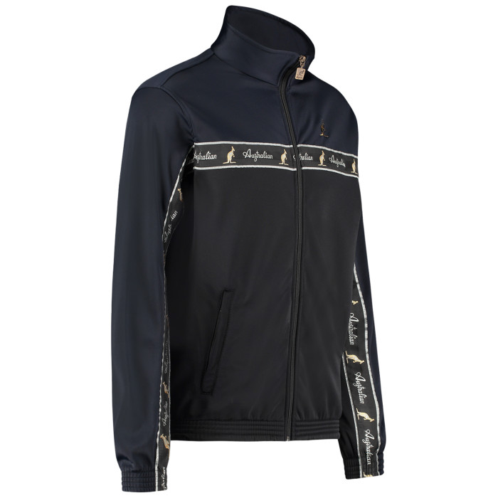 Australian duo jacket black breasted 3.0 | black - navy