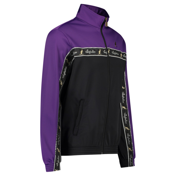 Australian duo jacket black breasted 3.0 | noir - violet