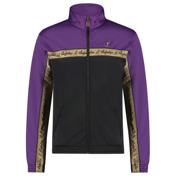Australian duo jacket gold breasted 3.0 | black - purple