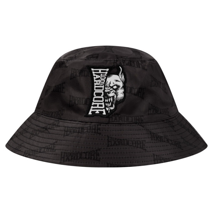 100% Hardcore réversible buckethat Branded rage | black