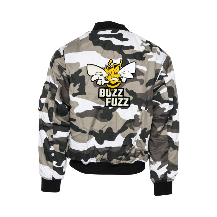 Buzz Fuzz (EXCLUSIF) bomberjack logo brodé | camouflage 