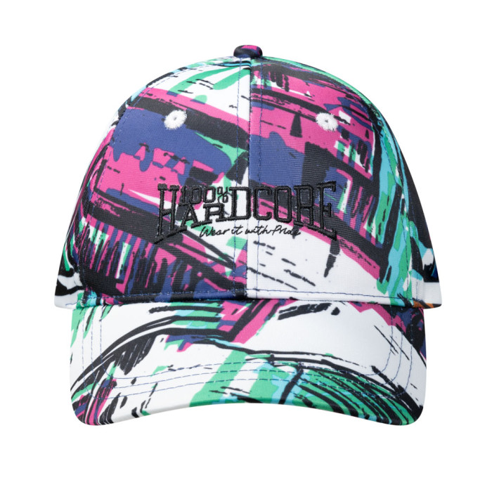 100% Hardcore Casquette Print | peinte 