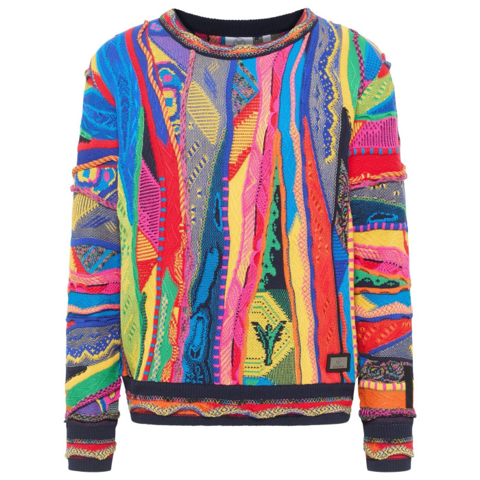 Carlo Colucci pull torsadé de luxe C12506.631