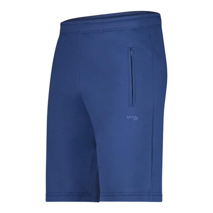 Cavello bermuda met geborduurd logo donker blauw