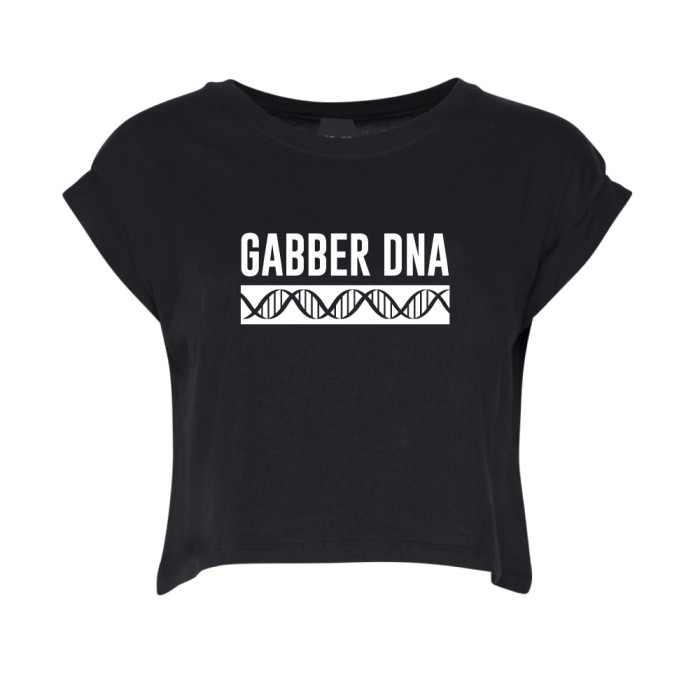 Hard-Wear Croptop Femmes DNA | noir