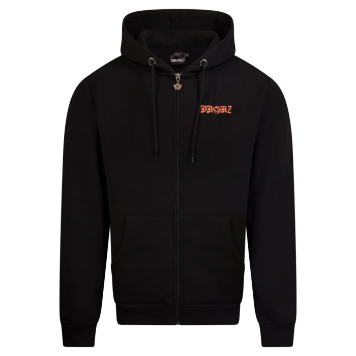 DROKZ Hooded zip Tribal | Noir