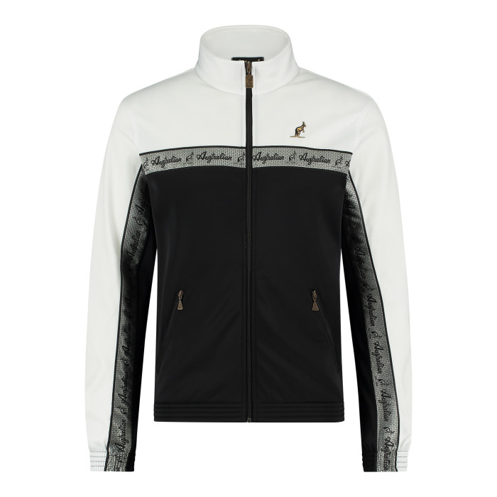 Australian duo jacket silver breasted 2.0 | black - white