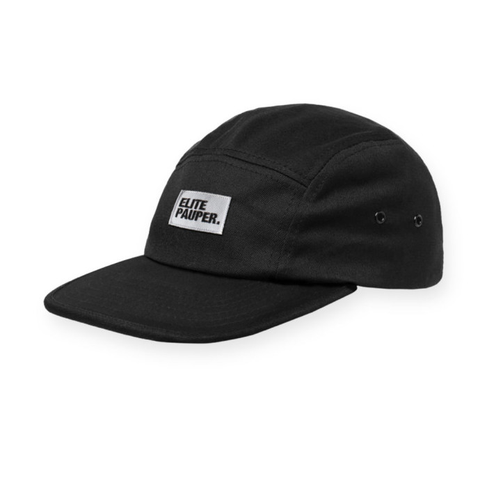 ELITE PAUPER. casquette | patch logo x noir