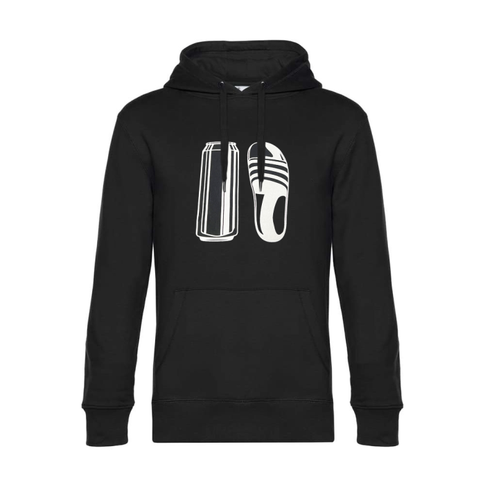 Elitepauper hoodie bier en slippers