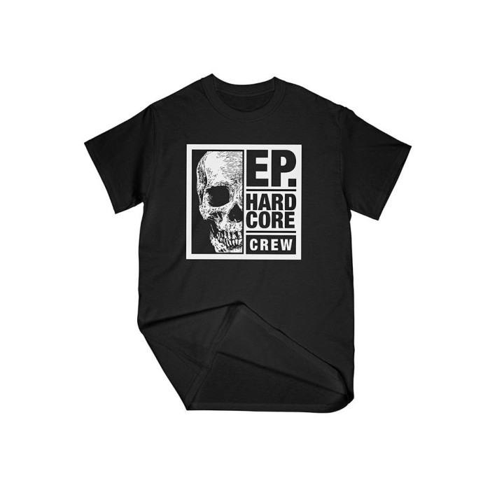 ELITEPAUPER. T-shirt hardcore crew 2.0 | noir