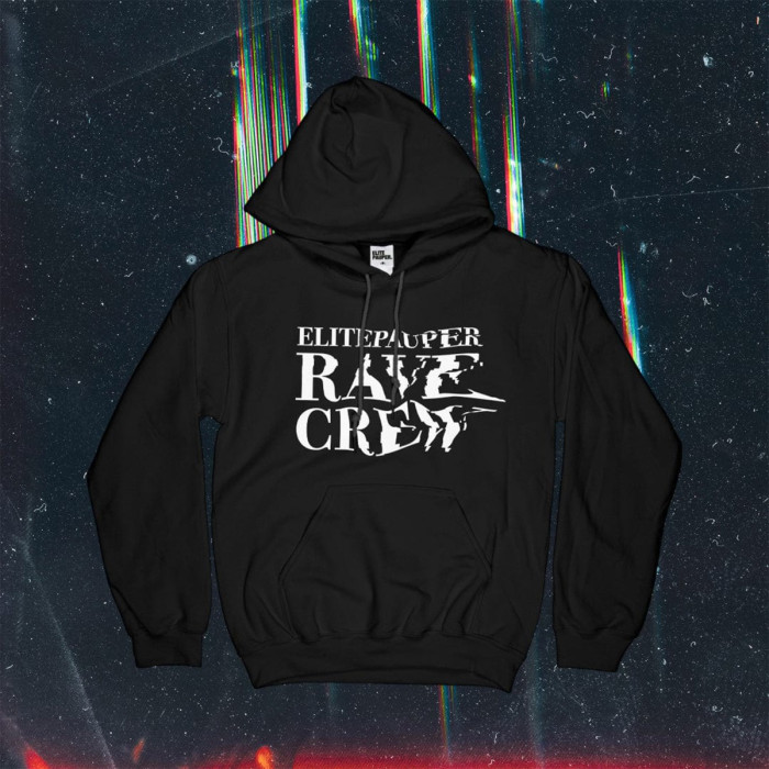 Elitepauper Rave Crew Hoodie | Zwart