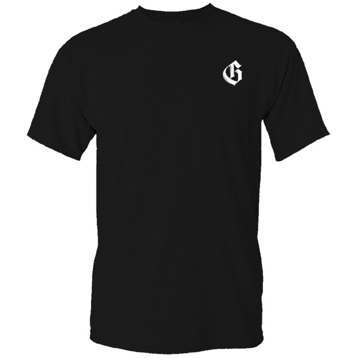 Gabberland T-shirt Zwart wit 