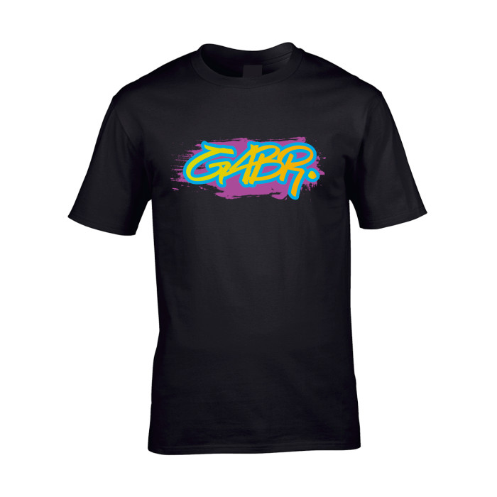 Hard-Wear x Graffiti T-shirt GABR. | zwart