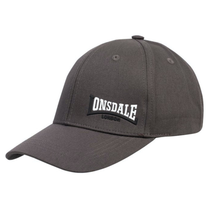 Casquette Lonsdale Enville | cendre - noir - blanc